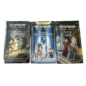 DragonLance Saga, Tales Trilogy Vol, 1, 2, & 3, Graphic Novels Paperback VTG